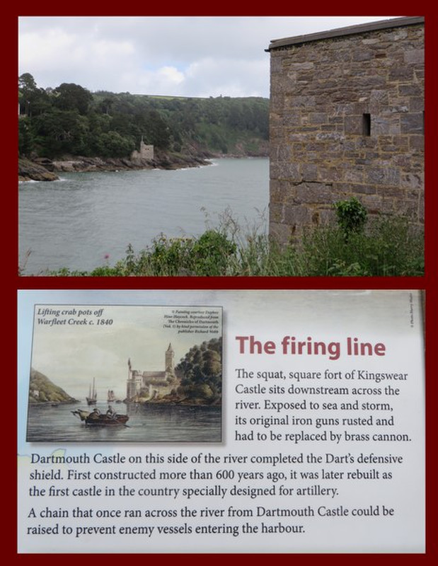 The Kingswear Castle & Dartmouth Castle