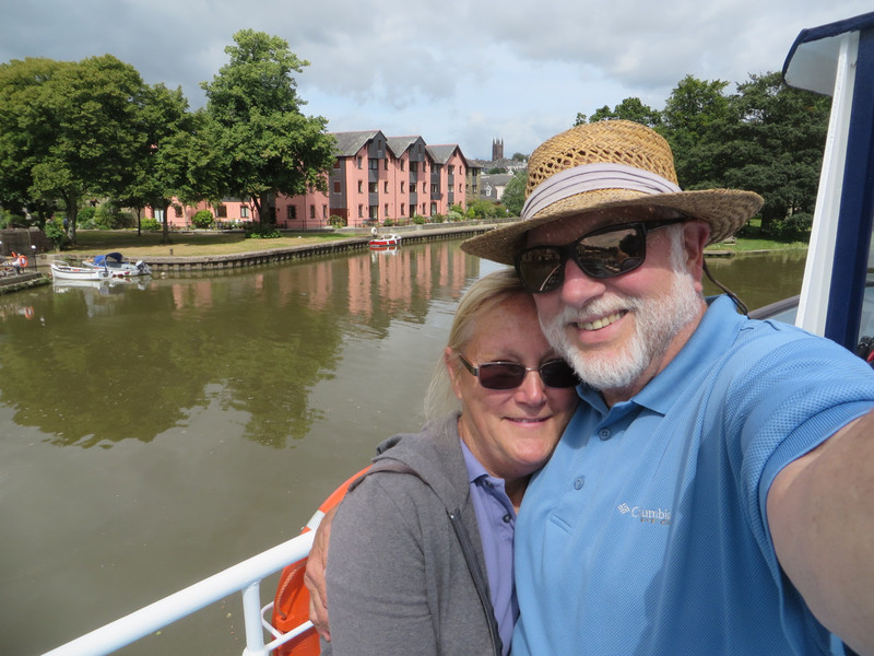 Yes, a Selfie at the Totnes End of the River trip