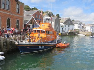 A LifeBoat is Based in Fowey