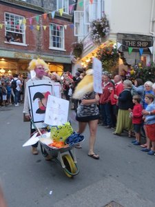 Trump Made It in the Fowey Parade