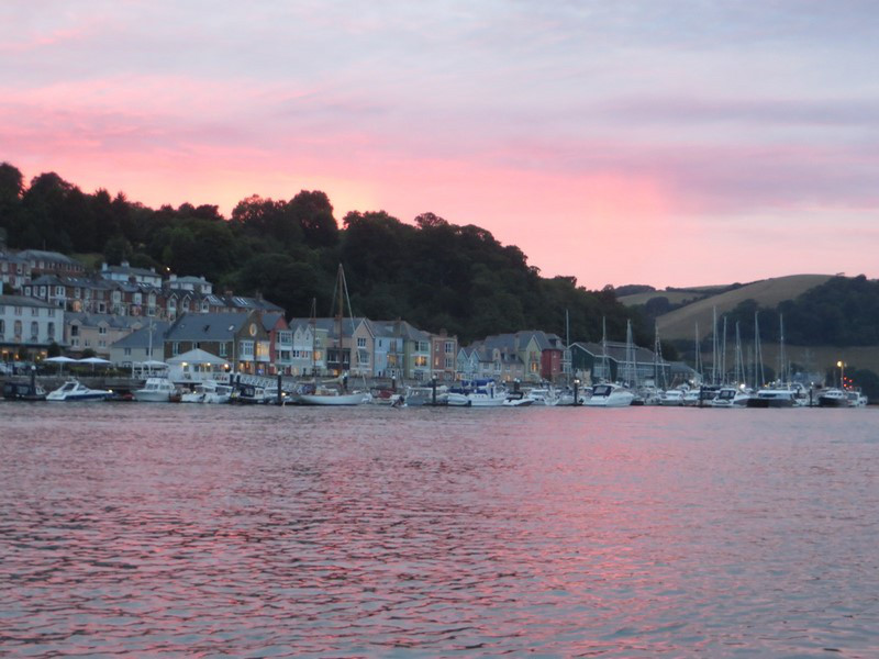 View of the Night Sky from our Pontoon in Dartmouth
