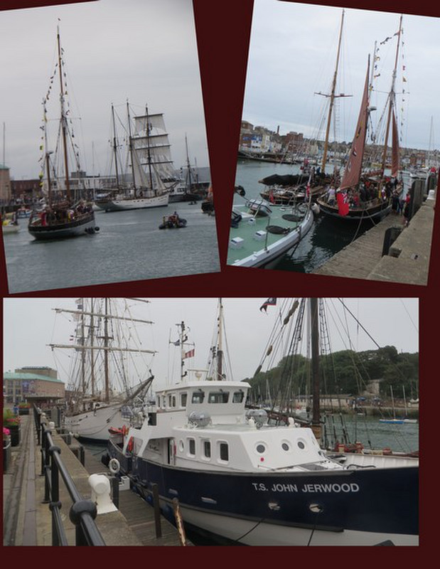A Few of the Ships Here for the Water Fest