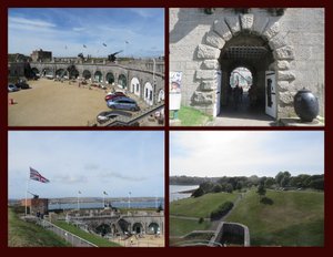 Views of Fort Nothe in Weymouth