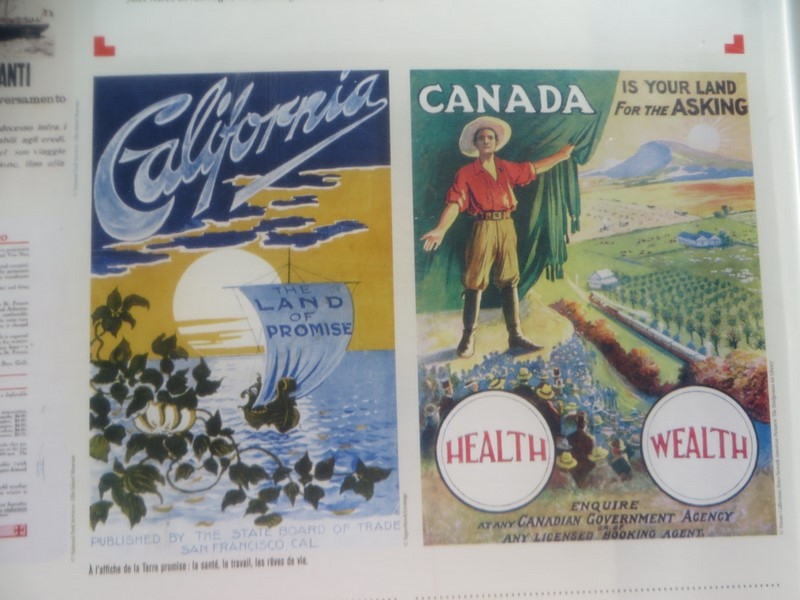 A Few Posters Encouraging People to Emigrate