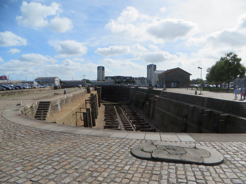 A Dry Dock in Cherbourg