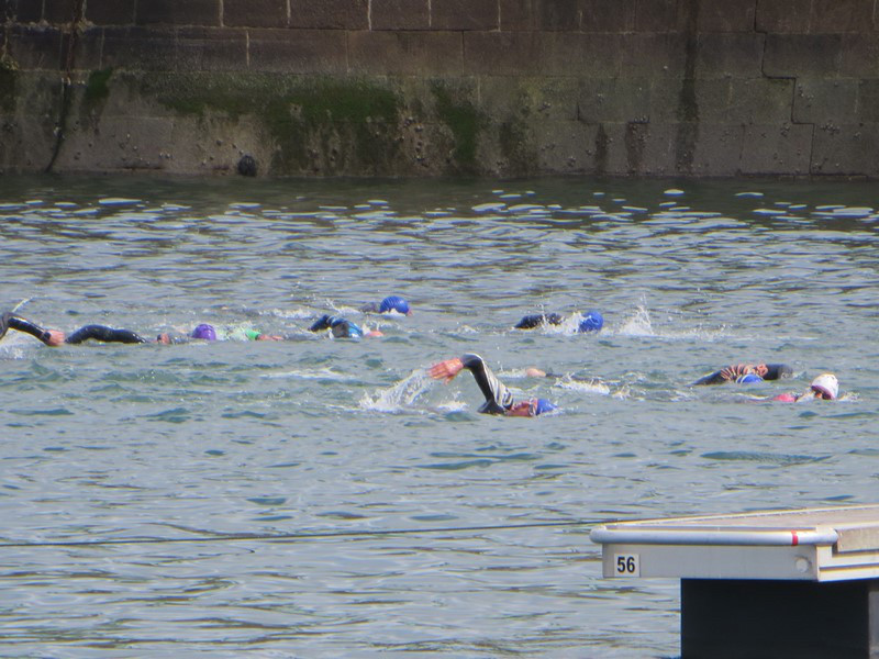 There Was a Triatholon Happening in Cherbourg