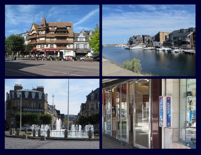 Views of Deauville - A Popular Seaside Resort Town