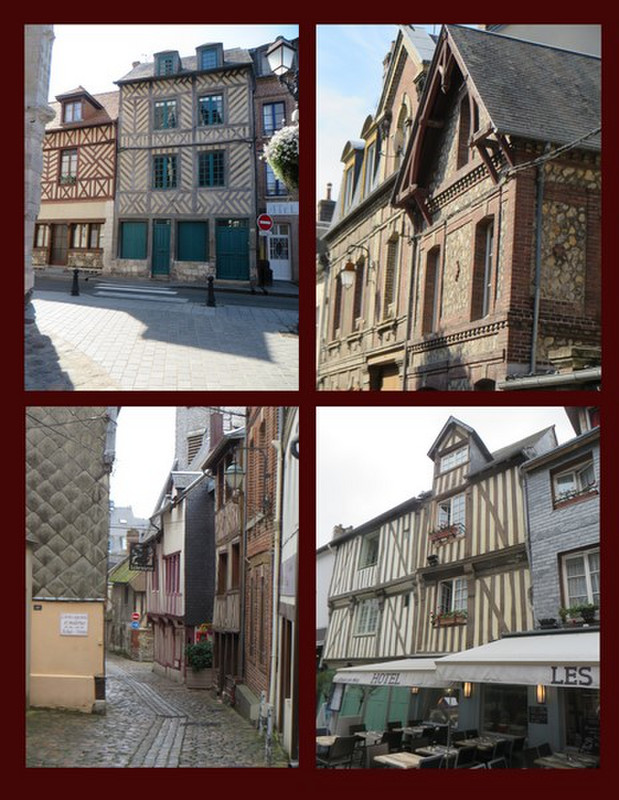 A Few of the Buildings Seen in Honfleur