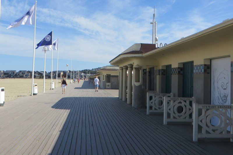 Just a Small Part of the Boardwalk in Deauville