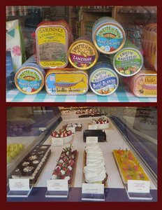 A Few Specialty Shops - One for Canned Fish Products