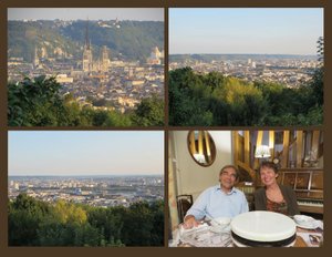 Views of Rouen Seen From a Viewpoint