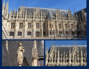 The Court House, The Largest Civil Gothic edifice in France