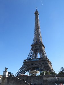 Yes, Tsamaya traveled this close to the Eiffel Tower