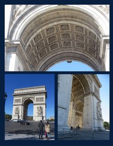 Hard to Capture the Size of the Arc de Triomphe