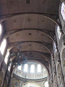 Metal Interior Showing in the Saint Augustin Church