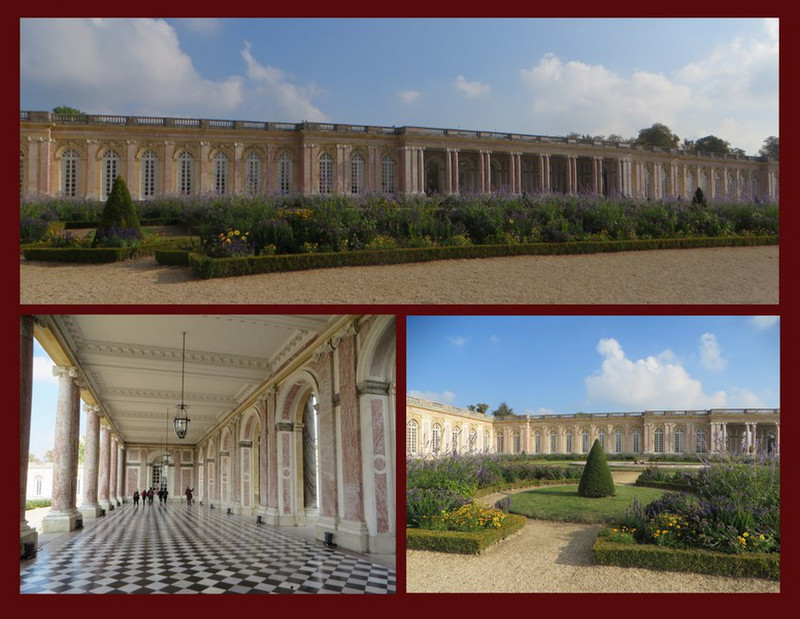 The Grand Trianon Built of Pink Marble
