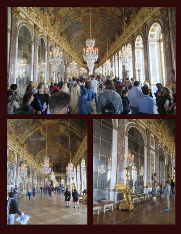 The Famous "Hall of Mirrors" in the Palace