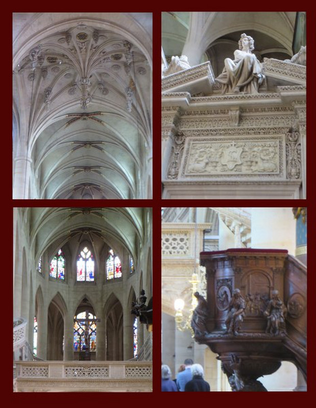 A Few of the Details in the Church of Saint Etienne