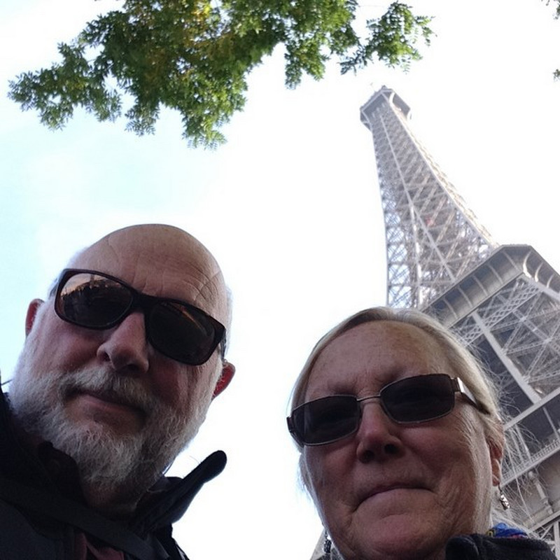 Of Course Had to Do a Selfie at the Eiffel Tower!