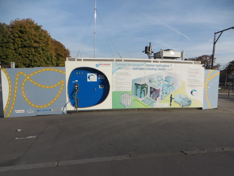 A Hydrogen Refueling Station in Paris