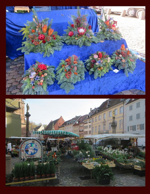 The Market in the Freiburg Cathedral Square