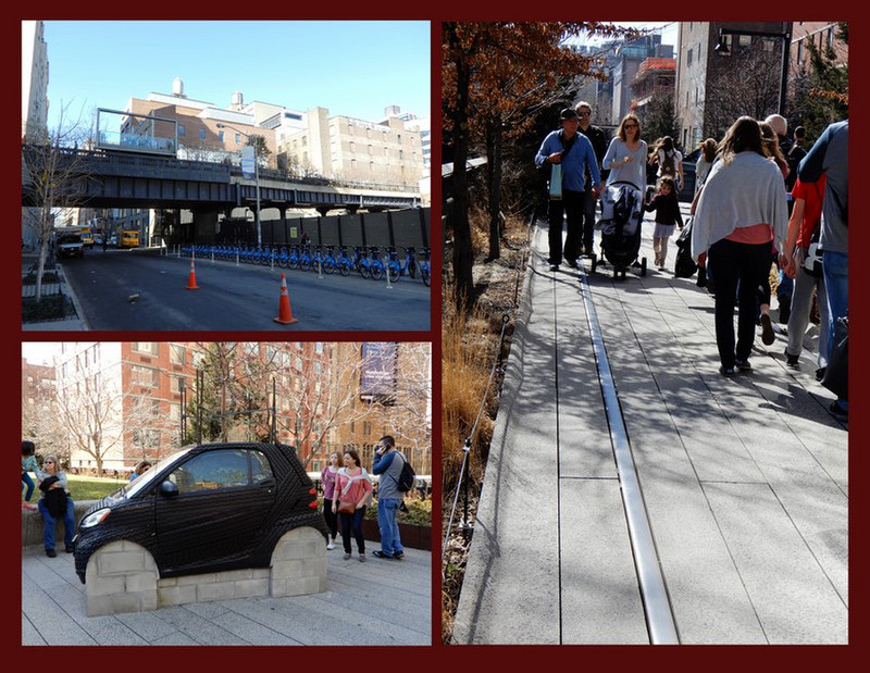 The High Line Walk in NYC