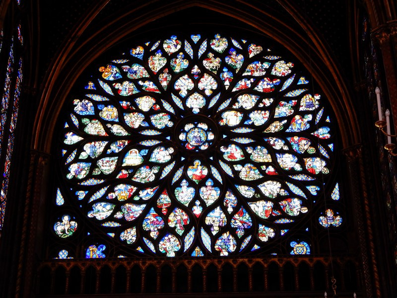 The Rose Window at Sainte-Chapelle