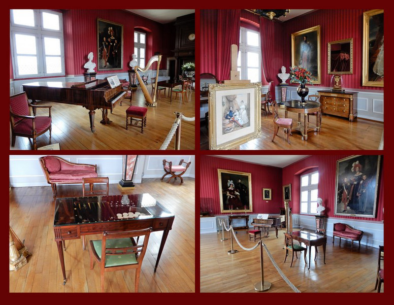 The Music Room at the Amboise Chateau