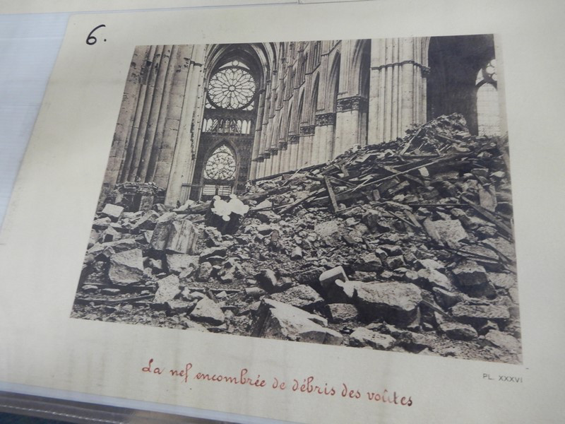 Photo of the Destruction Caused by Germans in WWI