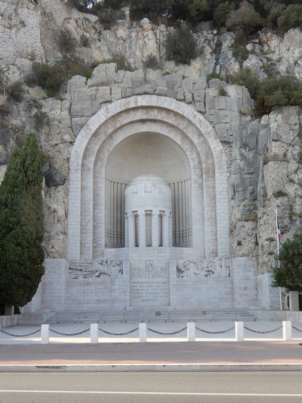 The WWI Memorial in Nice
