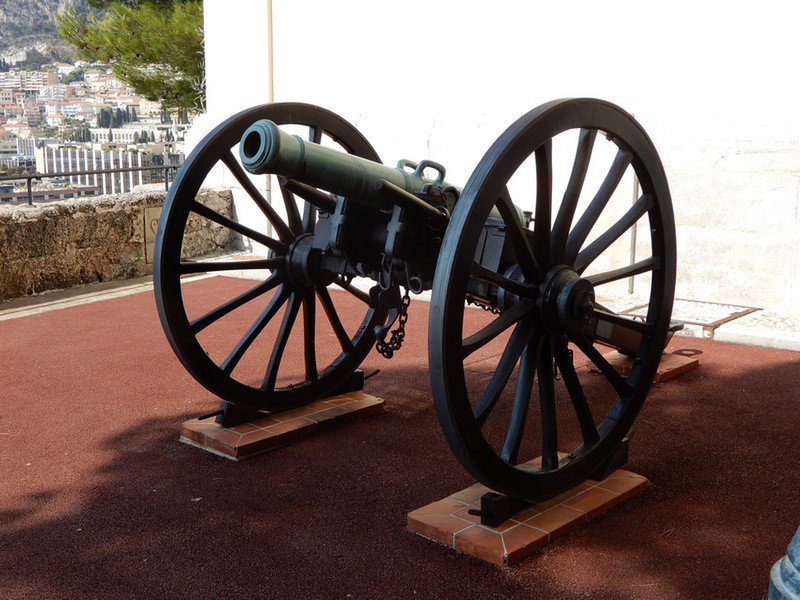 One of the Cannons Seen at the Palace