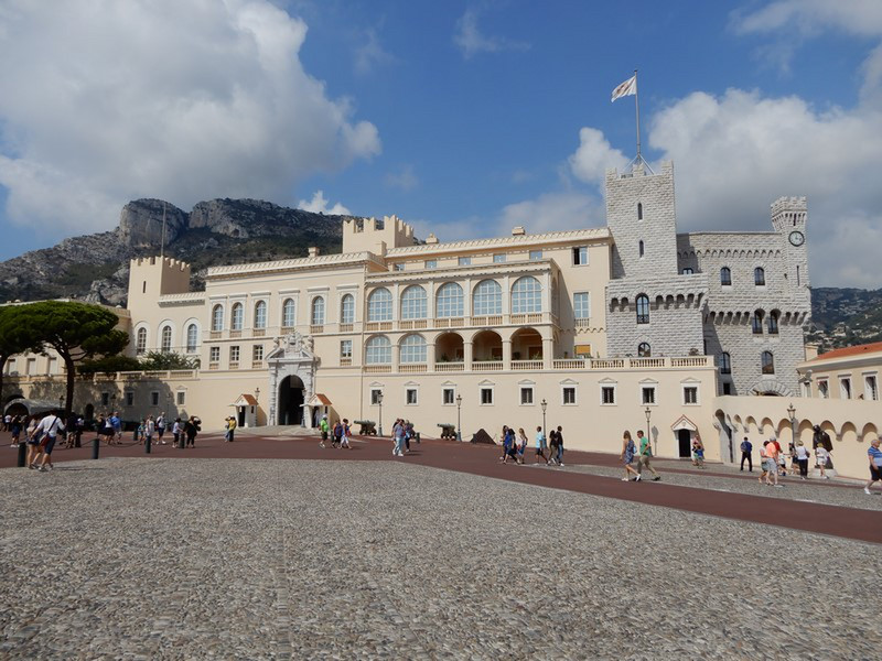The Palace in Monaco originally built in 1191