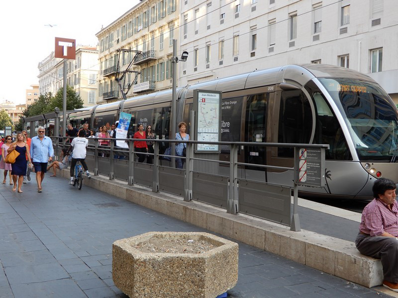 Nice Has a Good Tram System for Getting Around