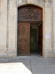 The Church Door Differed From Most 