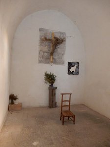 A Small Chapel in the Citadel in Entrevaux