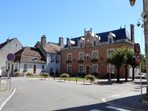 The Hotel de Ville (Town Hall)  in Auxonne
