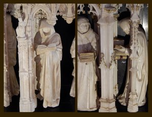 A Close Up of Some of the Alabaster Carvings 