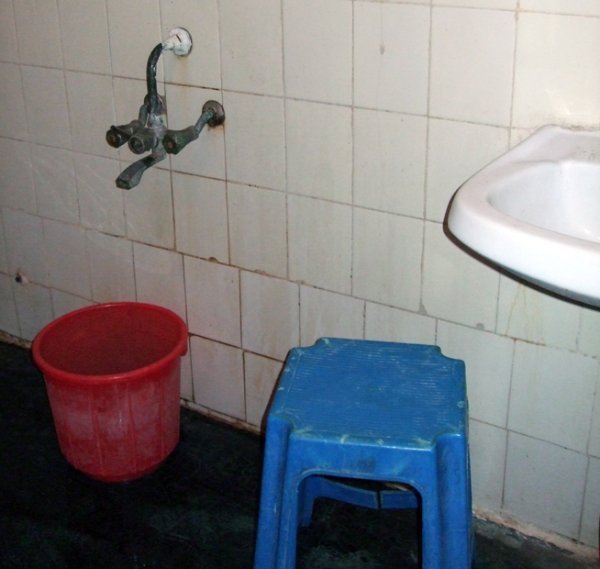 Toilet at the Raj Residency