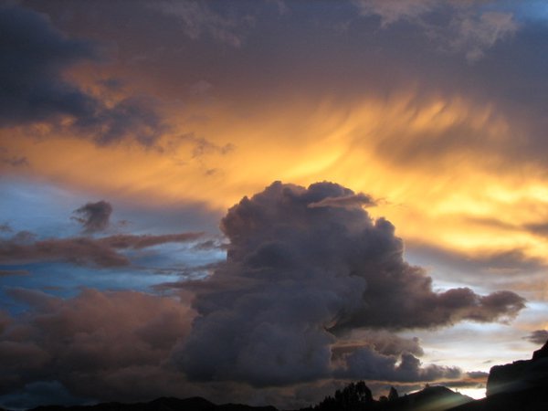 Sunset Cuzco
