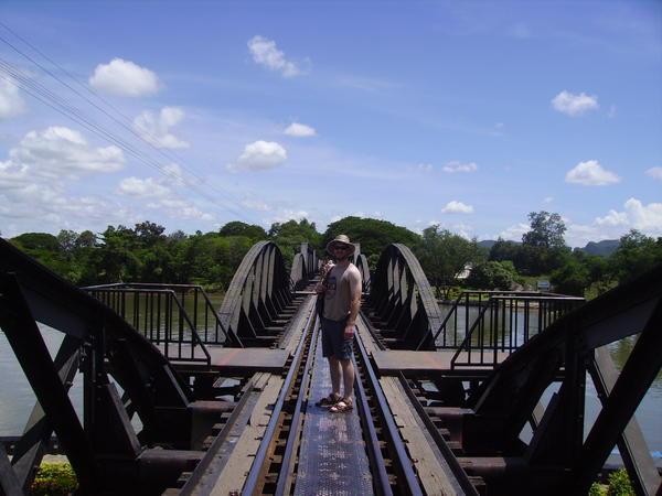 Ollie on the bridge