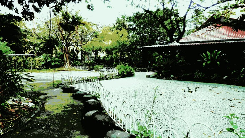 Garden inside Rizal Park