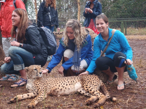 Me and Britt with Cheetah