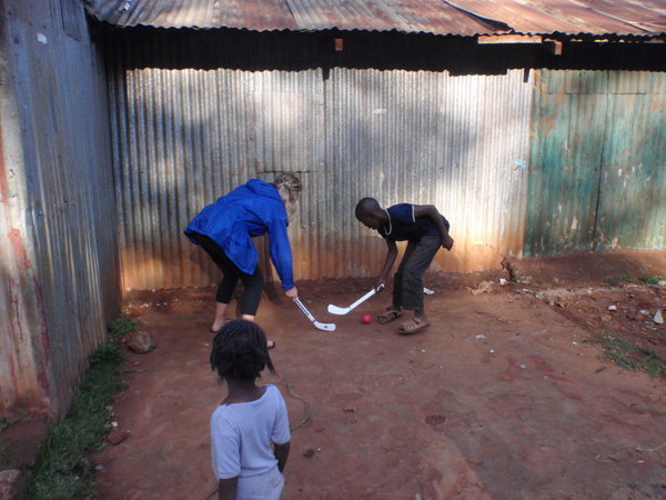 Mini Sticks hockey in Africa