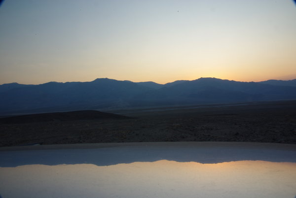 Sunset im Death Valley NP