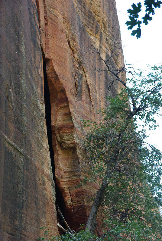 Hidden Canyon, Gesteinsformationen