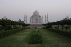 Taj Mahal Sunset 