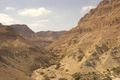 Der Canyon beim Kibbutz