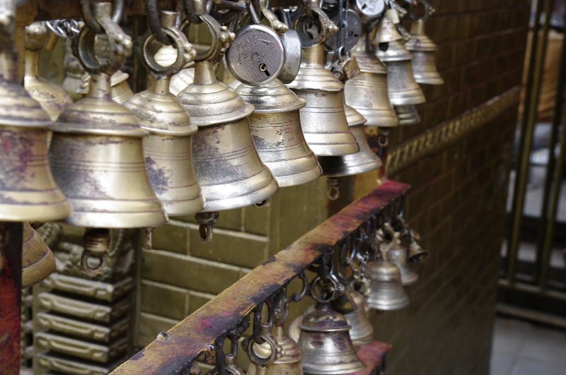 Glocken an einer Stupa