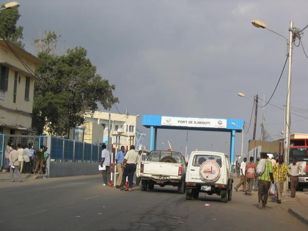 Port of Djibouti Entrance Gate