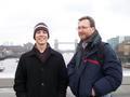 My dad and I on the London Bridge